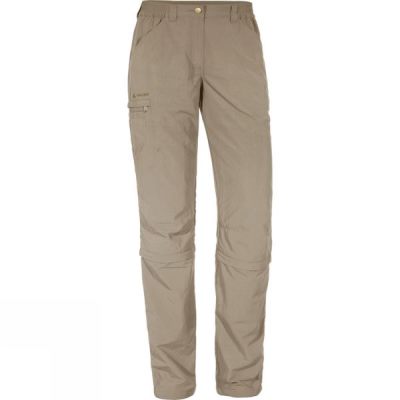Capri Vaude Farley Zip Off Mujer - Kaki - Chile SWQ293617